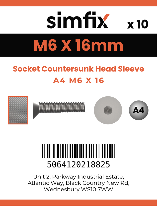 Simfix product label - 9062A406016-D