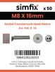 Simfix product label - 9062A408016-T