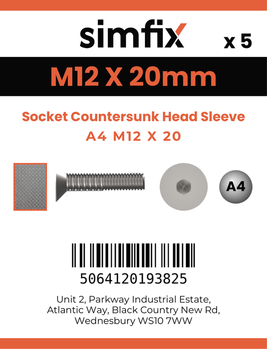 Simfix product label - 9062A412020-D