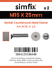 Simfix product label - 9062A416025-D