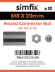 Simfix product label - 9070A208020-D