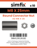 Simfix product label - 9070A208025-D