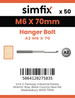 Simfix product label - 9082A206070-T