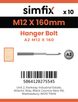 Simfix product label - 9082A212160-D