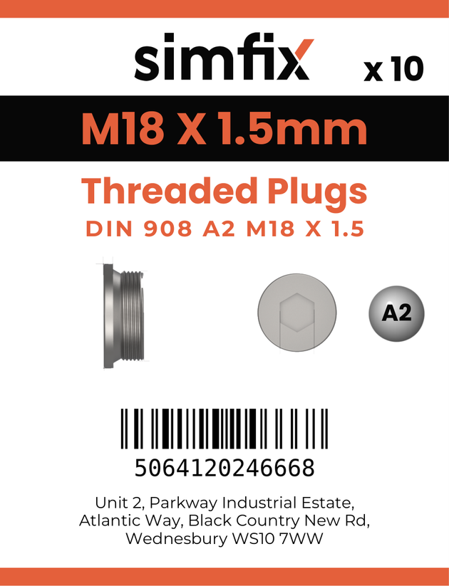 Simfix product label - 908A21815-D