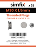 Simfix product label - 908A23015-T