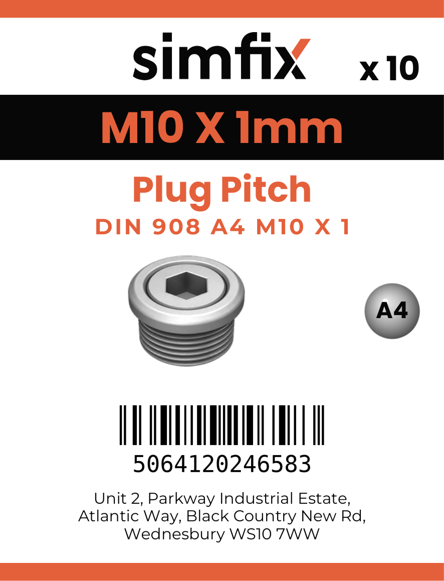 Simfix product label - 908A41001-D