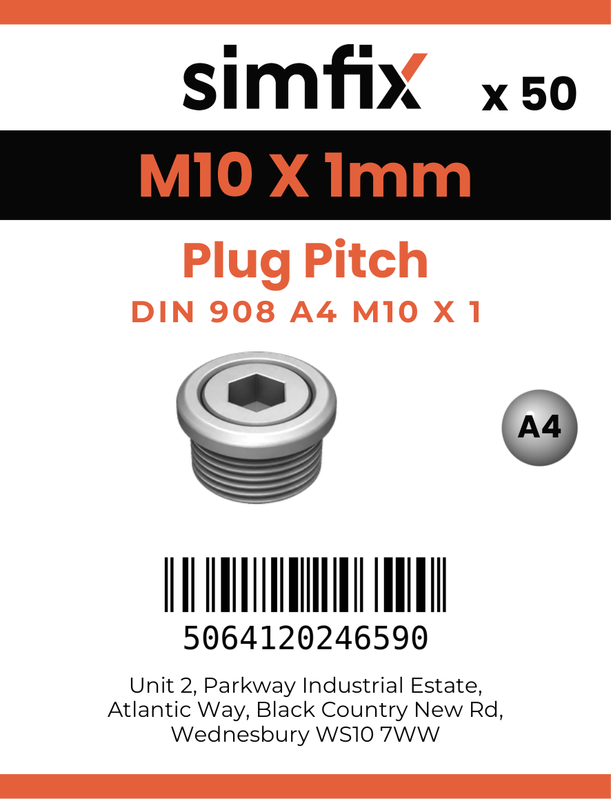 Simfix product label - 908A41001-T