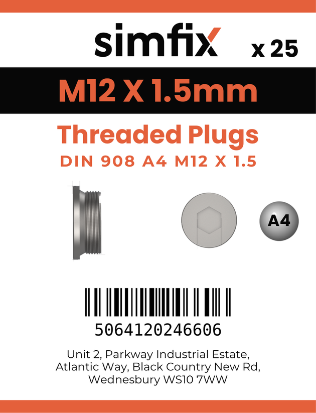 Simfix product label - 908A4121570-D