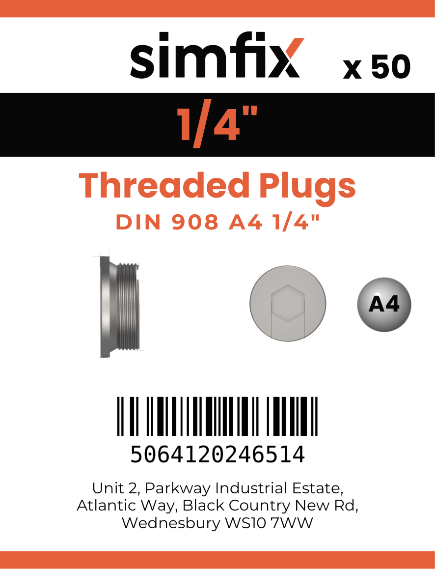 Simfix product label - 908A414-T