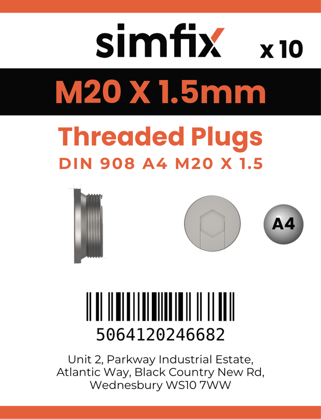 Simfix product label - 908A42001570-D