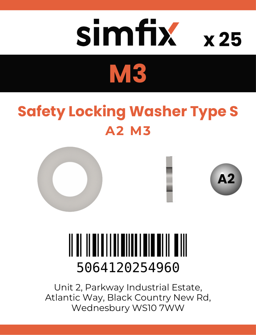 Simfix product label - 9093A203-D