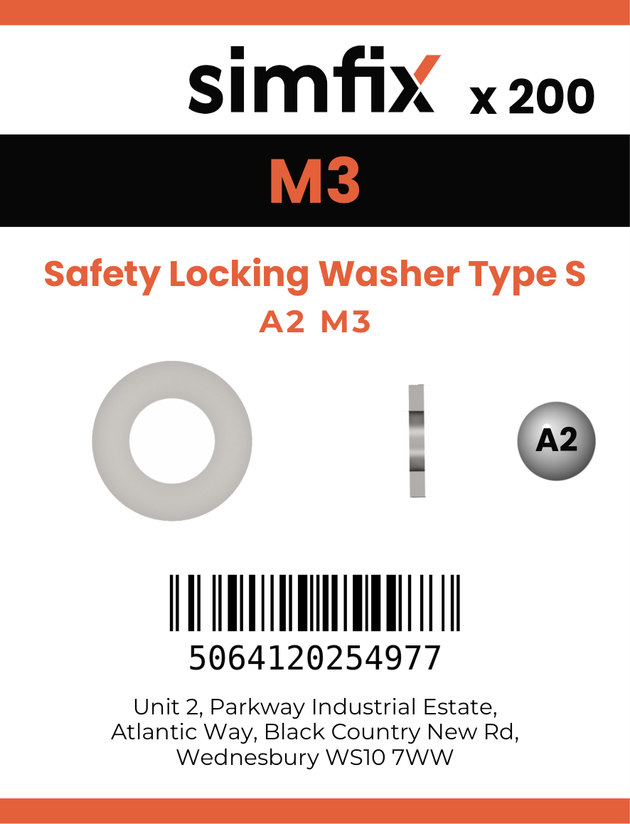 Simfix product label - 9093A203-T