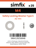 Simfix product label - 9093A204-D