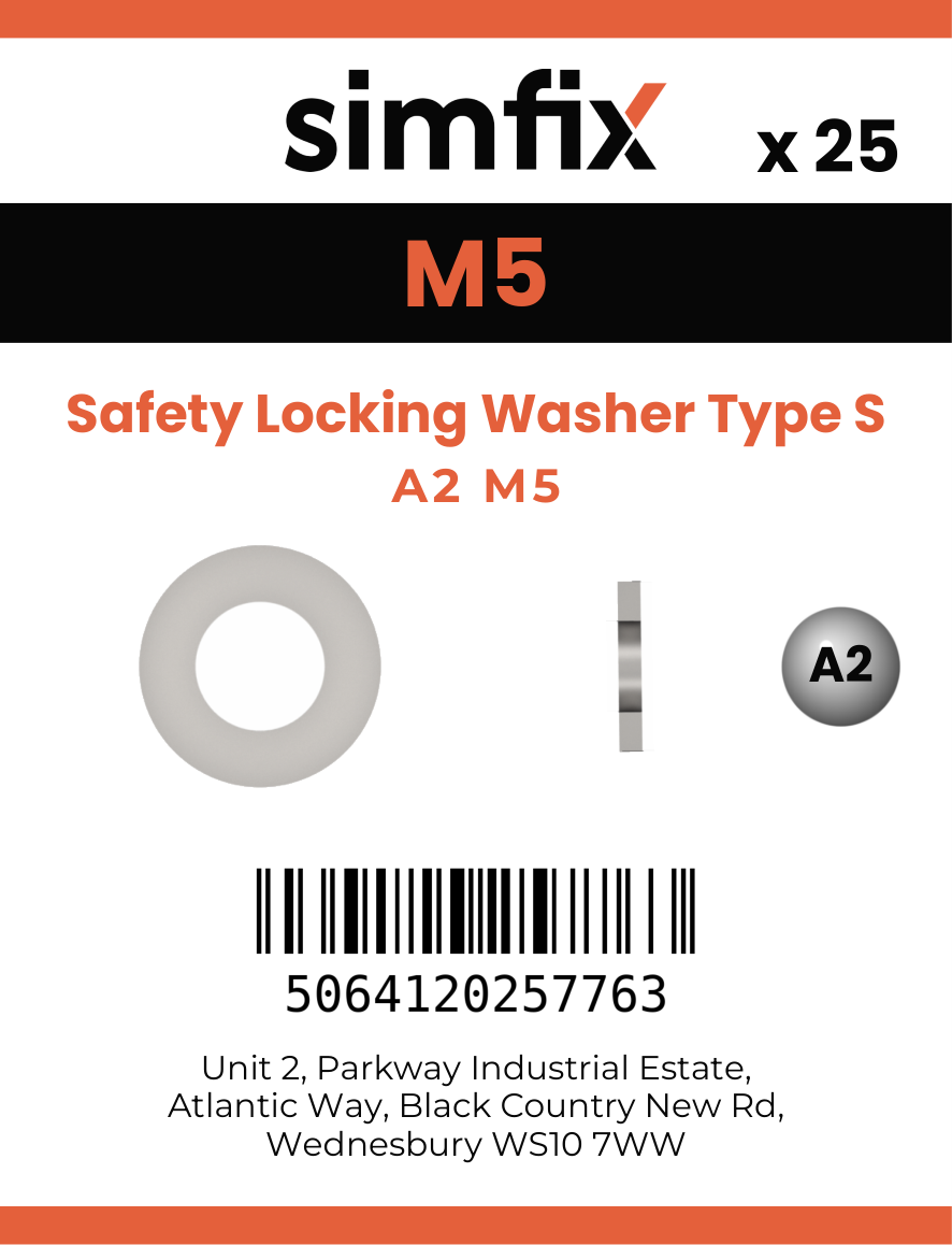 Simfix product label - 9093A205-D