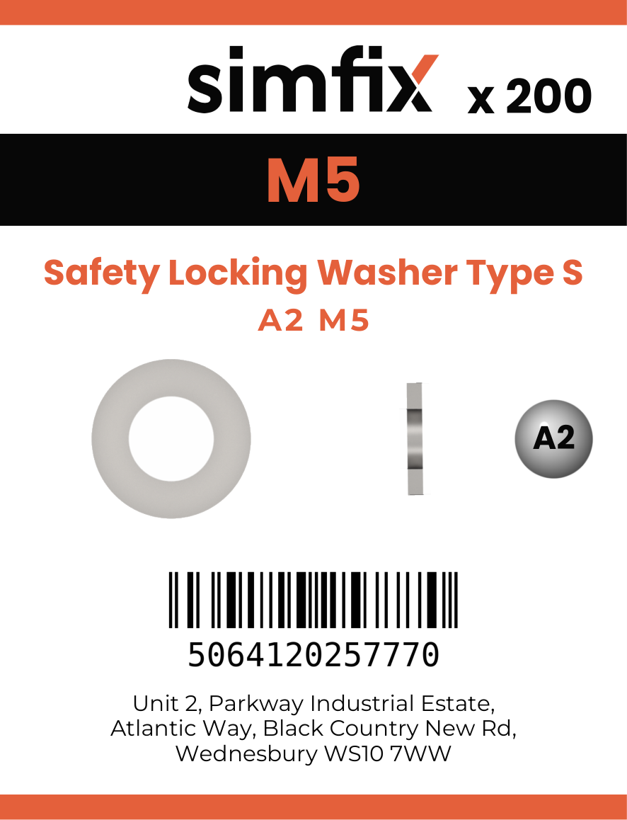 Simfix product label - 9093A205-T