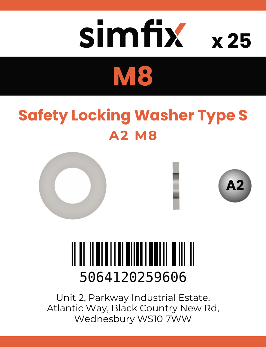 Simfix product label - 9093A208S-D