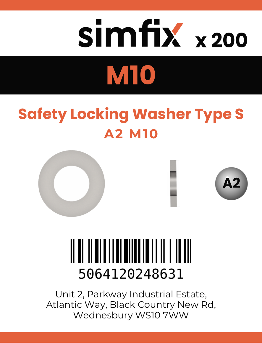 Simfix product label - 9093A210S-T