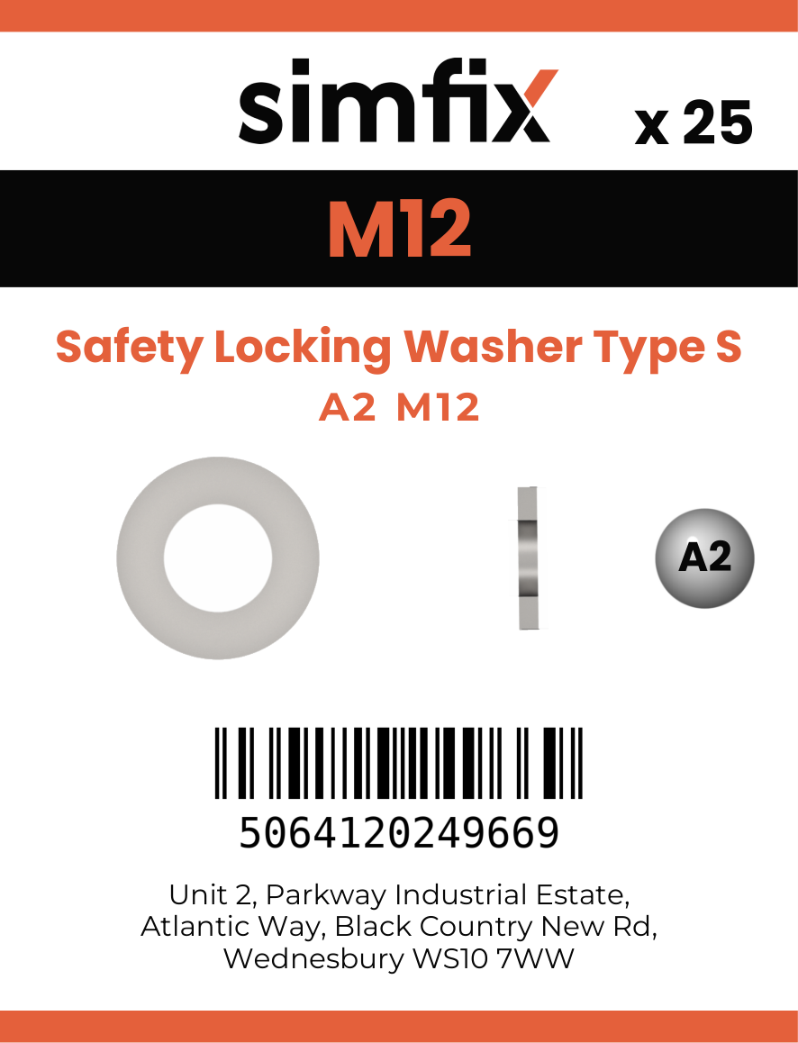 Simfix product label - 9093A212S-D