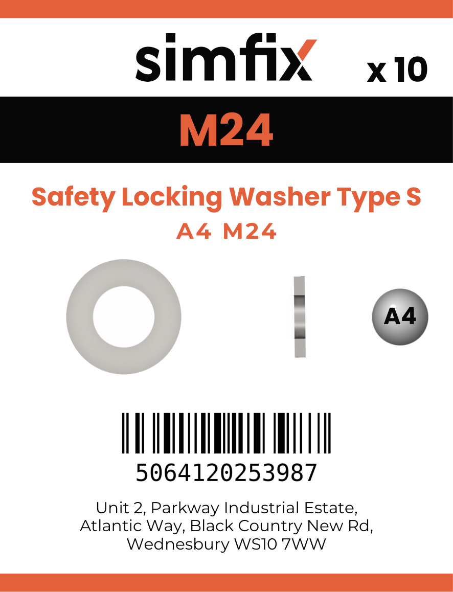 Simfix product label - 9093A424S-D