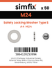 Simfix product label - 9093A424S-T