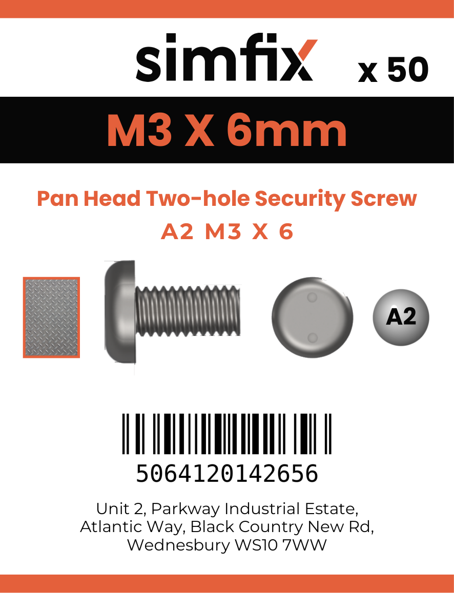 Simfix product label - 9101A203006-T