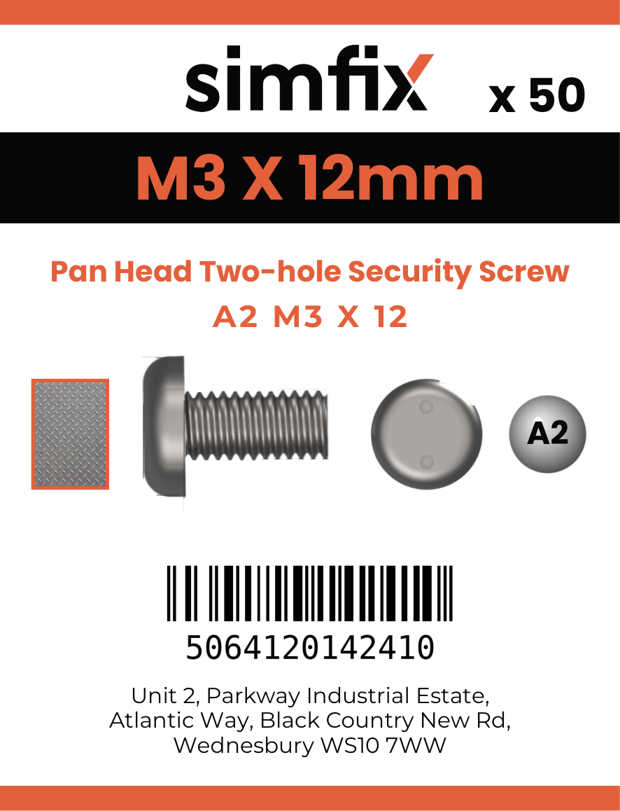 Simfix product label - 9101A203012-T