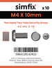 Simfix product label - 9101A204010-D