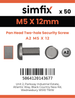 Simfix product label - 9101A205012-T