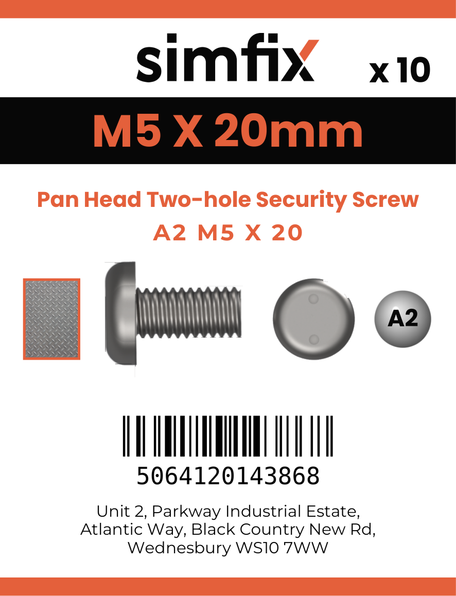 Simfix product label - 9101A205020-D