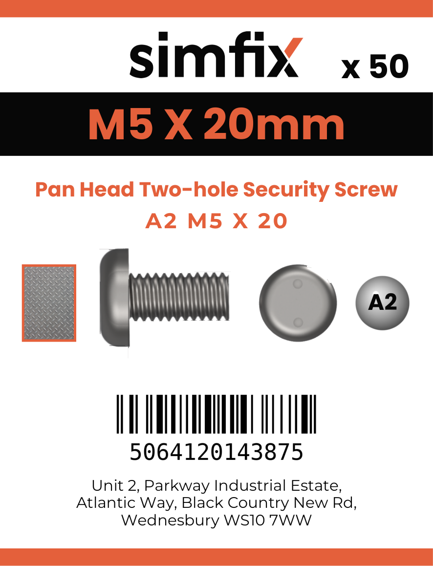 Simfix product label - 9101A205020-T