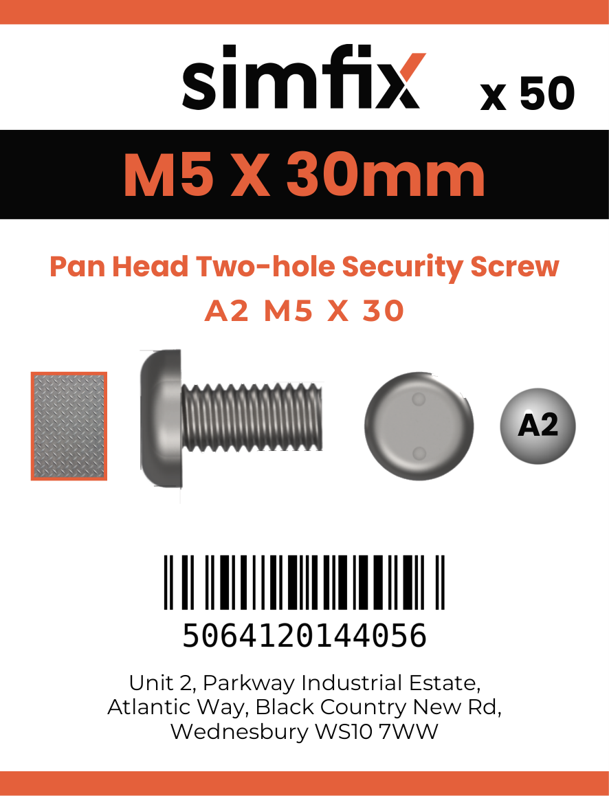Simfix product label - 9101A205030-T