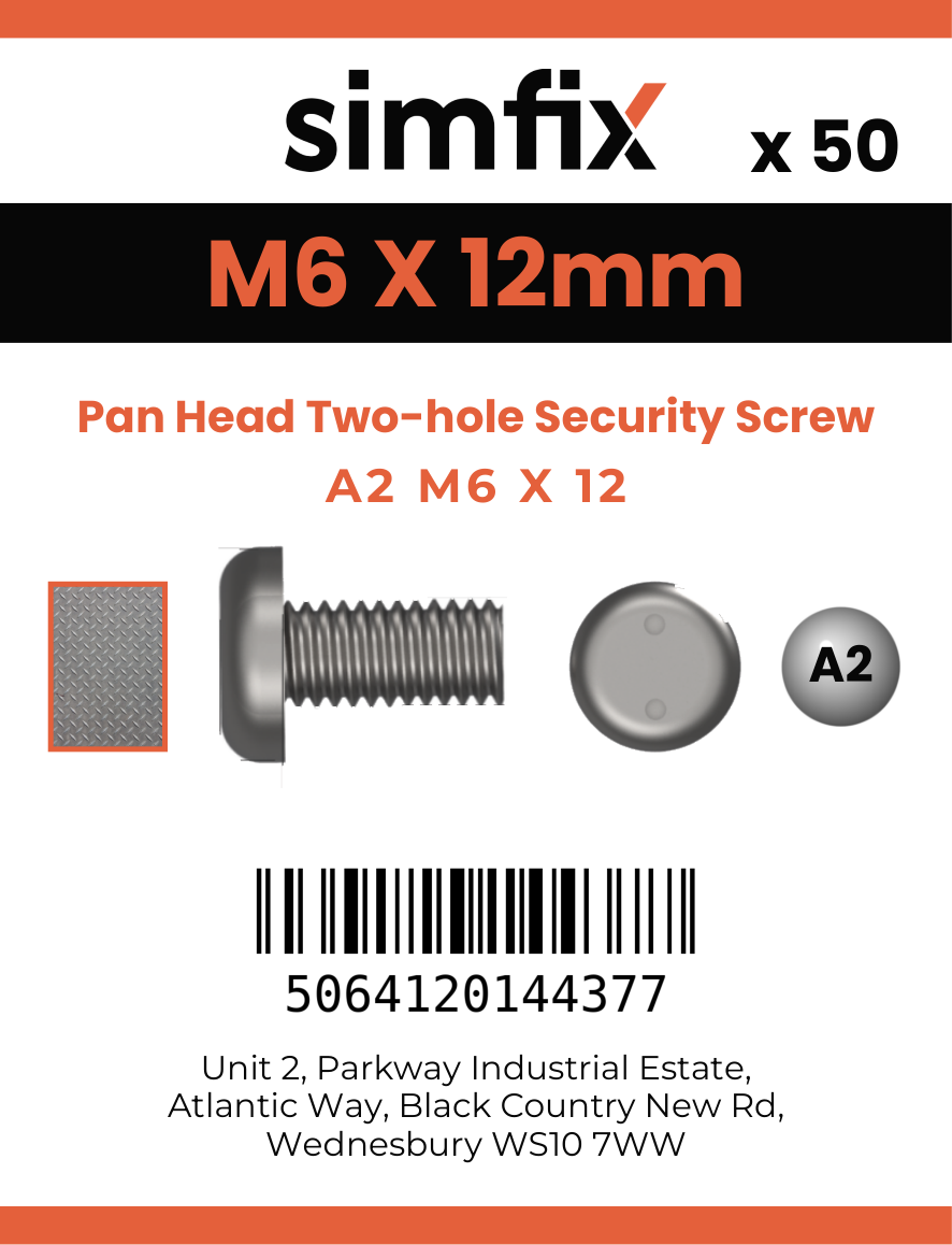 Simfix product label - 9101A206012-T