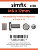 Simfix product label - 9101A206012-T
