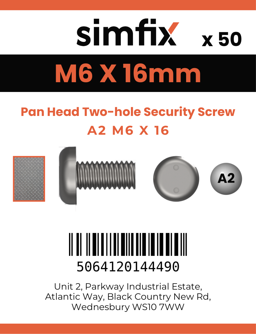 Simfix product label - 9101A206016-T