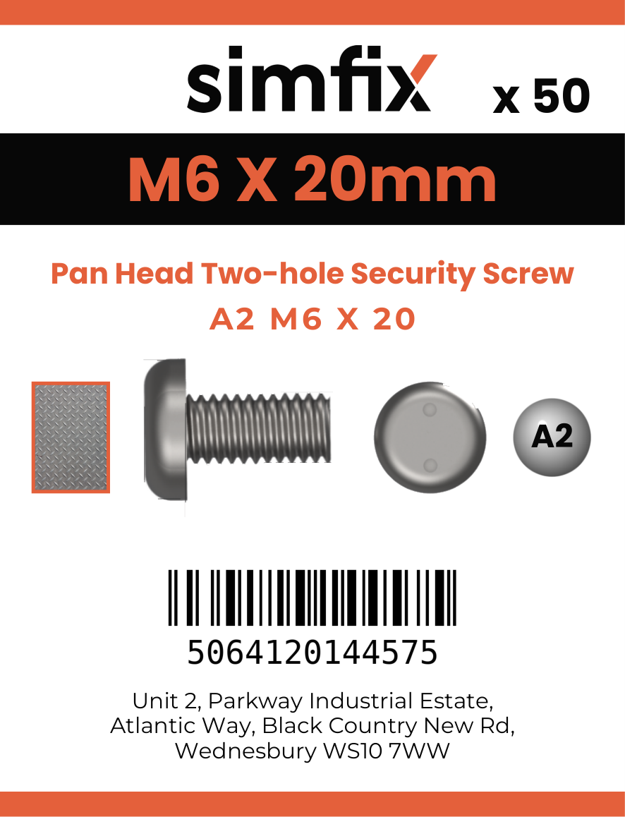 Simfix product label - 9101A206020-T