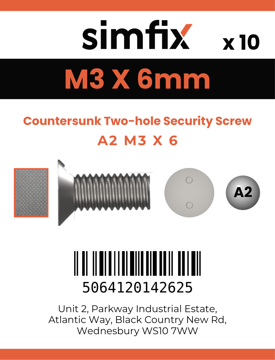Simfix product label - 9103A203006-D
