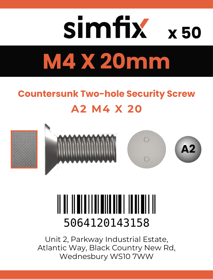 Simfix product label - 9103A204020-T
