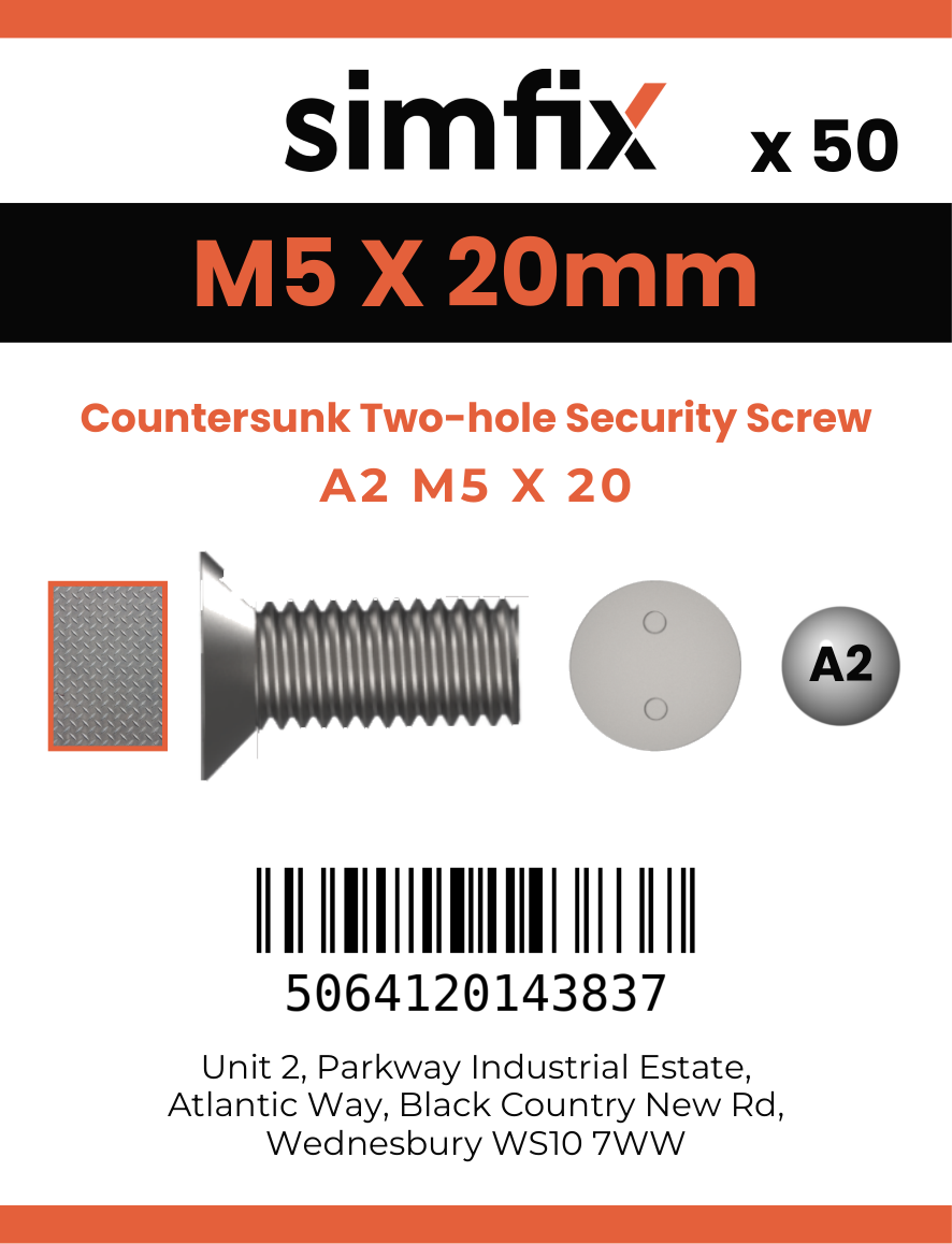 Simfix product label - 9103A205020-T