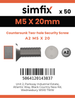 Simfix product label - 9103A205020-T