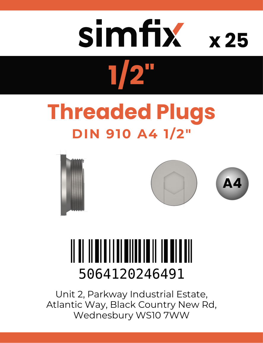 Simfix product label - 910A401270-T