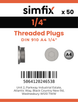 Simfix product label - 910A401470-T