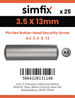 Simfix product label - 9110A235013-D