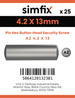 Simfix product label - 9110A242013-D