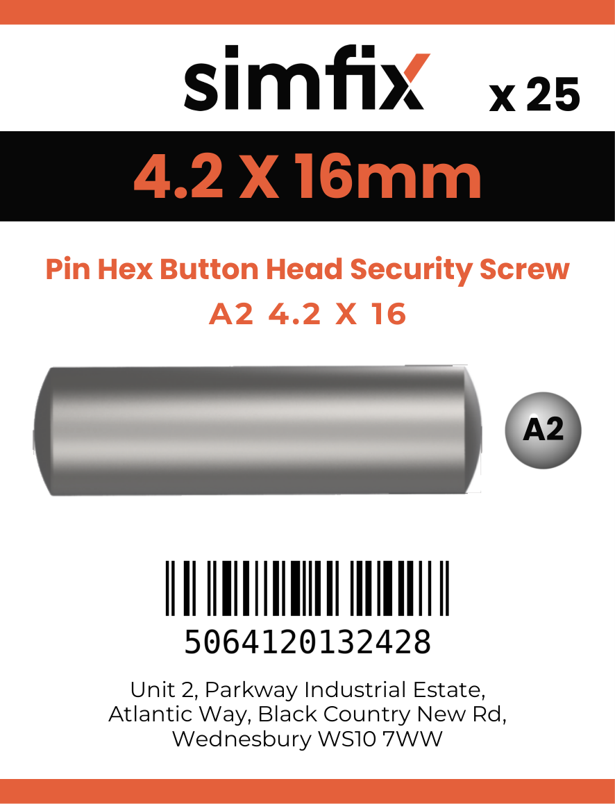 Simfix product label - 9110A242016-D