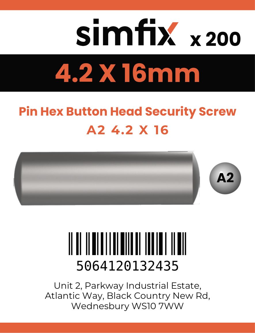 Simfix product label - 9110A242016-T