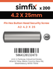 Simfix product label - 9110A242025-T