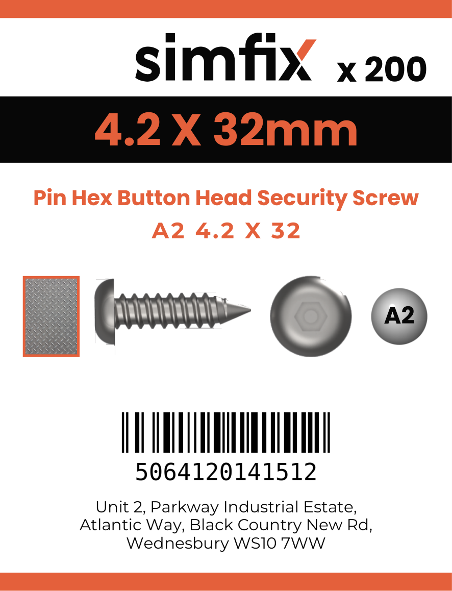 Simfix product label - 9110A242032-T