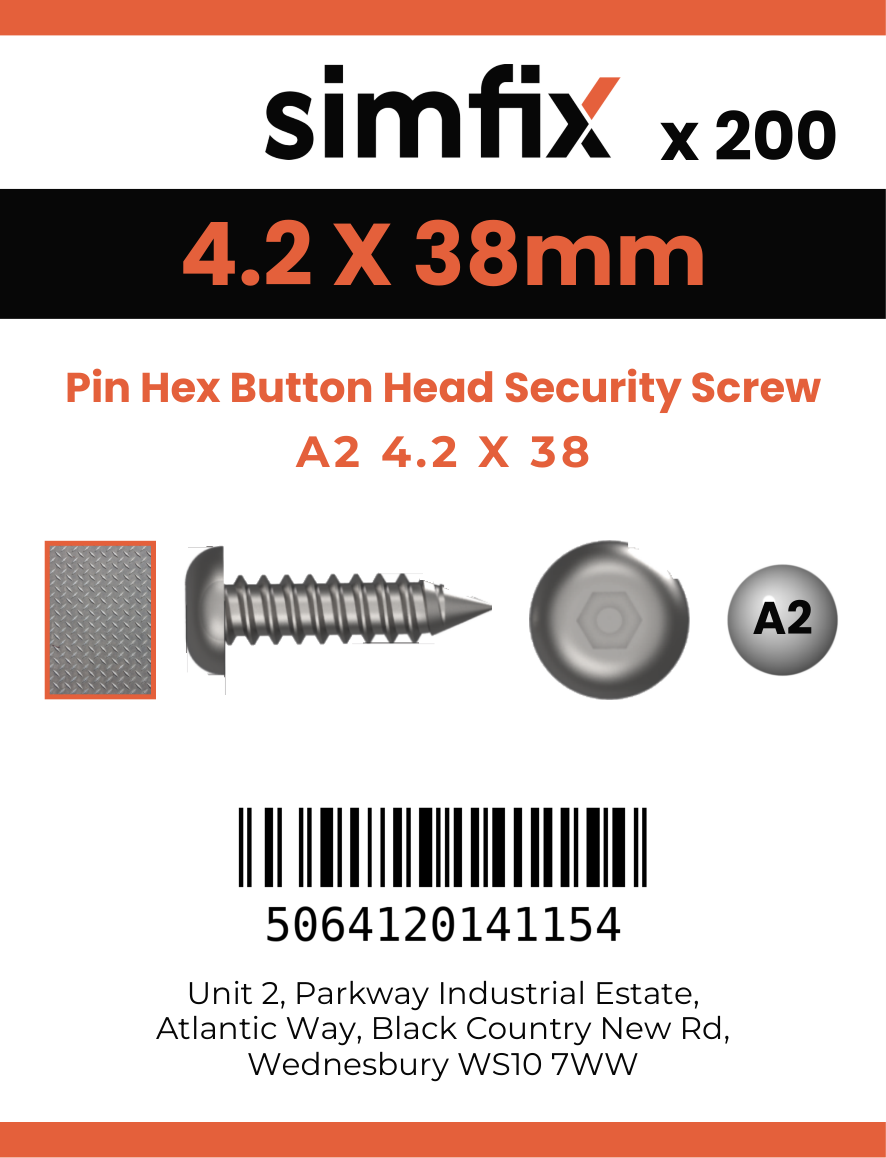 Simfix product label - 9110A242038-T