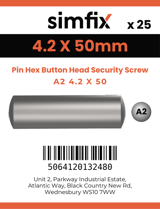 Simfix product label - 9110A242050-D